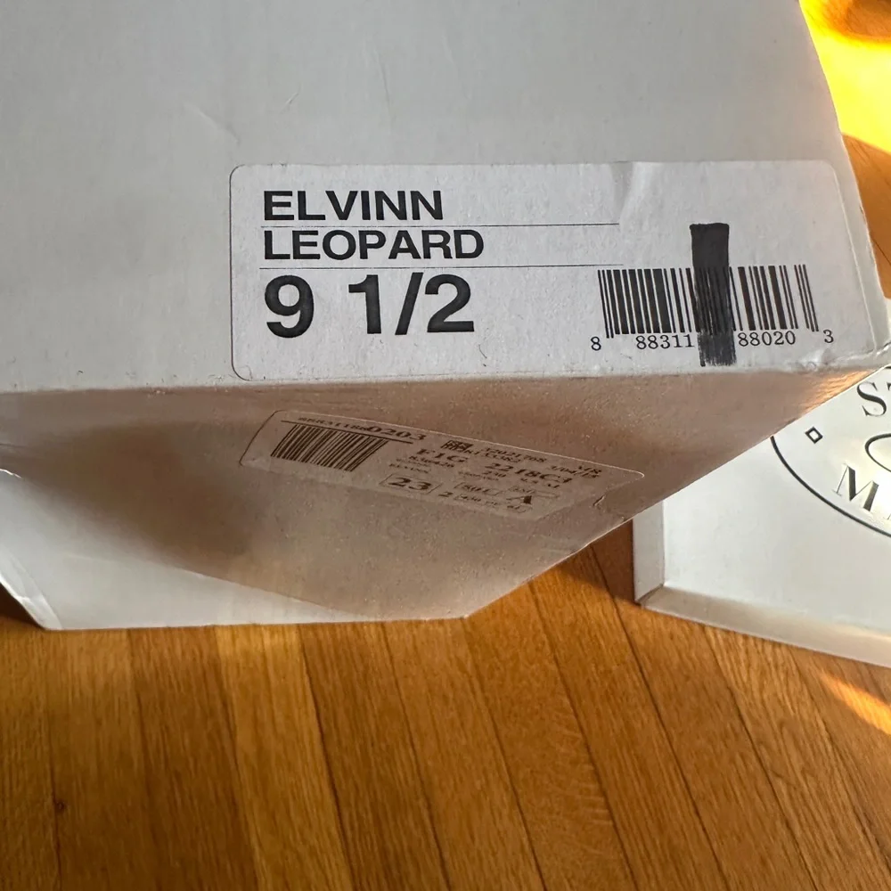 Steve Madden Elvinn Hightops in Leopard Calf-Skin, Size 9.5, NIB